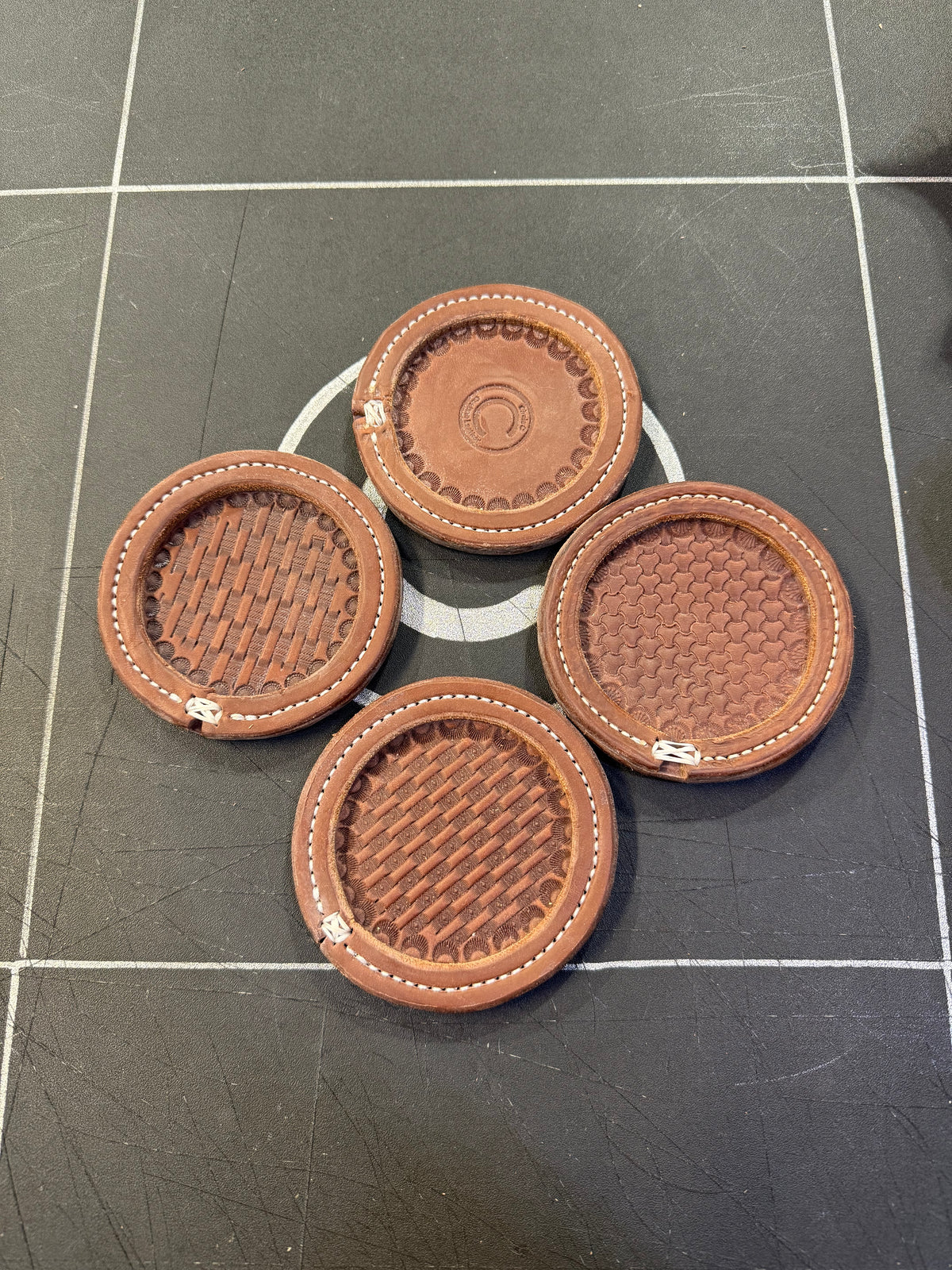 Tooled Coaster Set