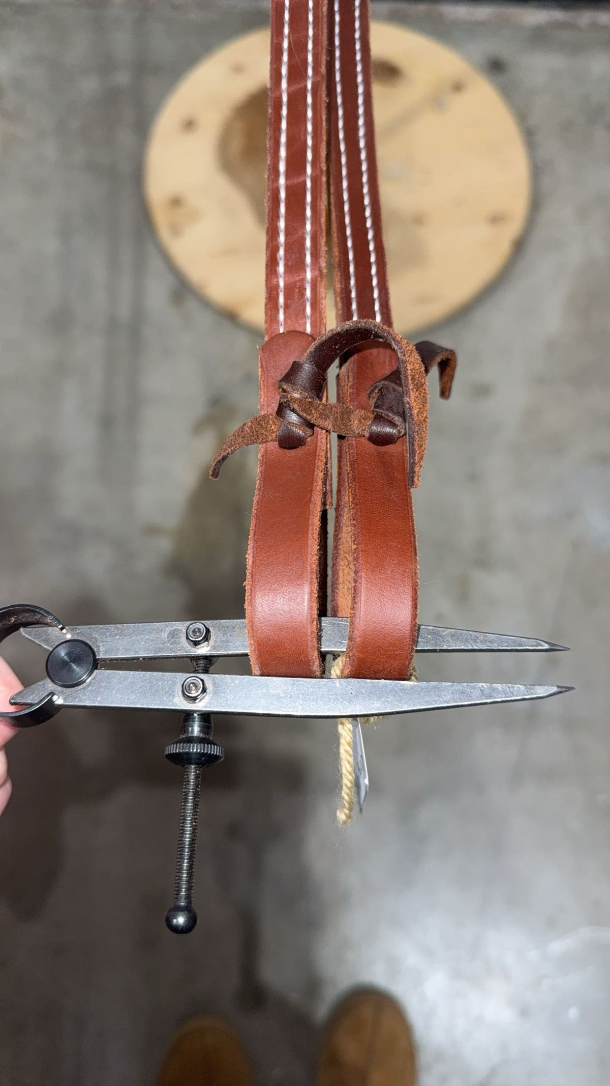 7 ft Stitched Roping Reins