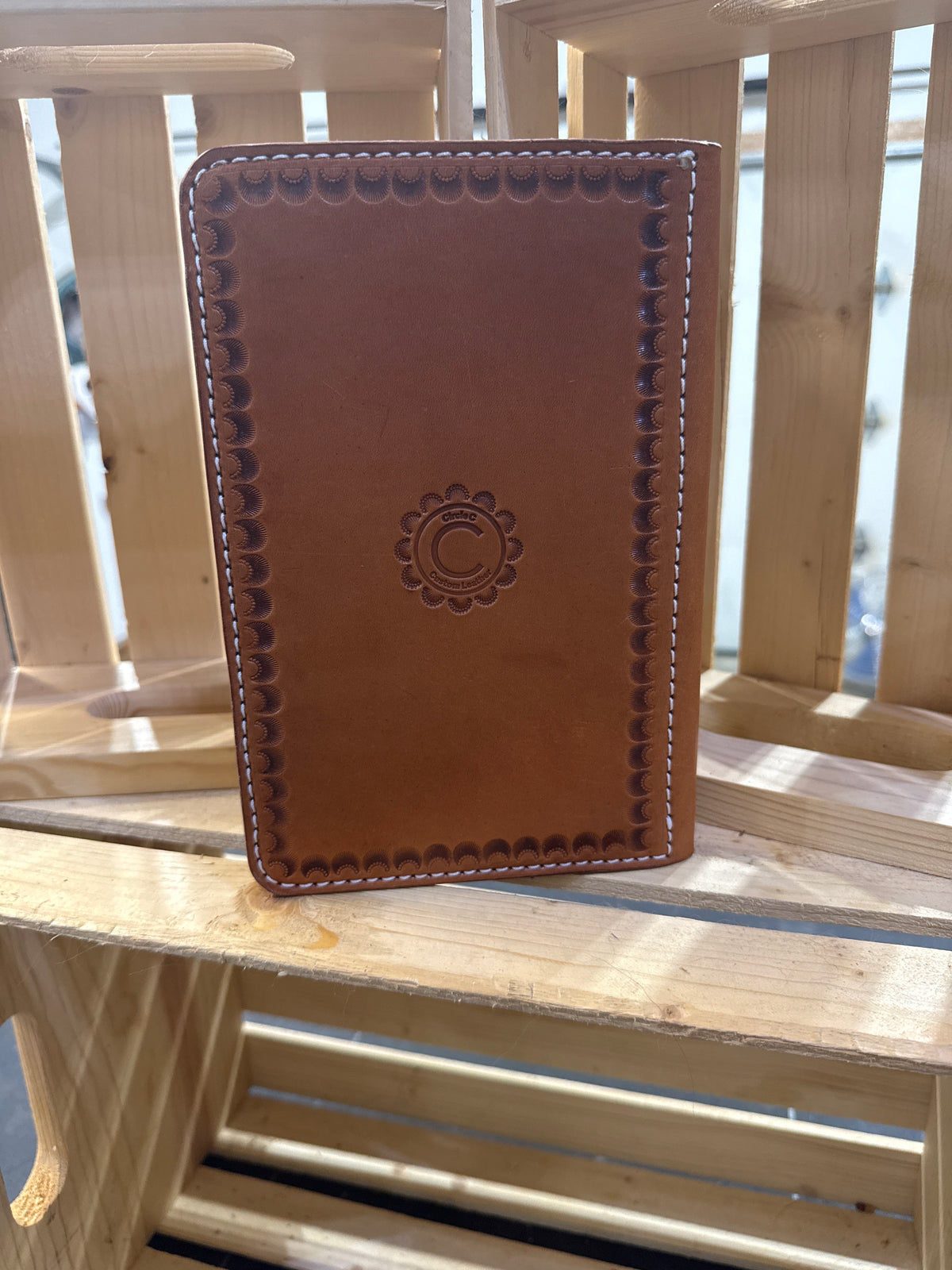 Medium Basketstamped Padfolio (#2)