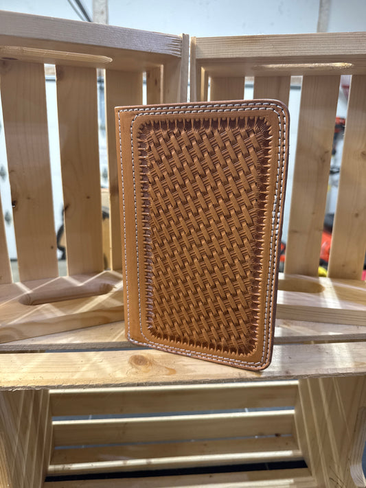 Medium Basketstamped Padfolio (#1)
