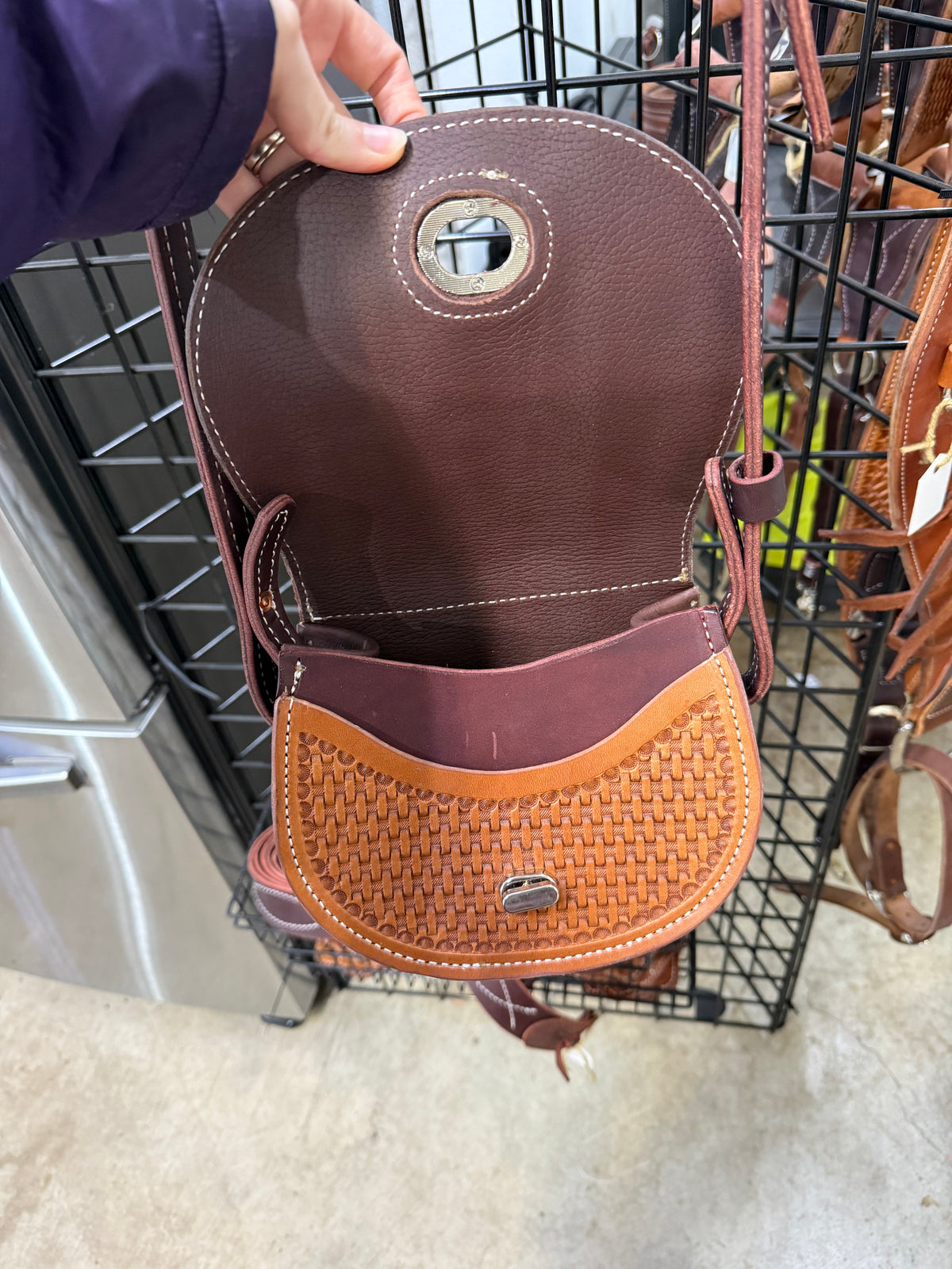 Saddle Bag Purse