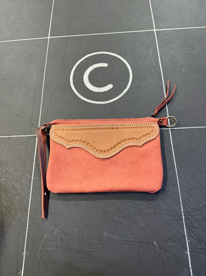 Red Wristlet Clutch