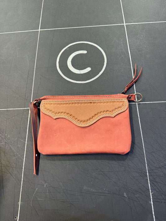 Red Wristlet Clutch