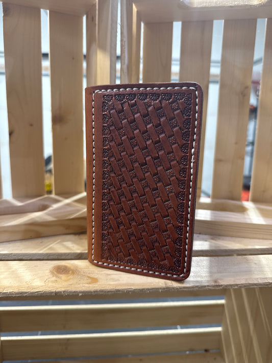 Small Basketstamped Padfolio (#2)
