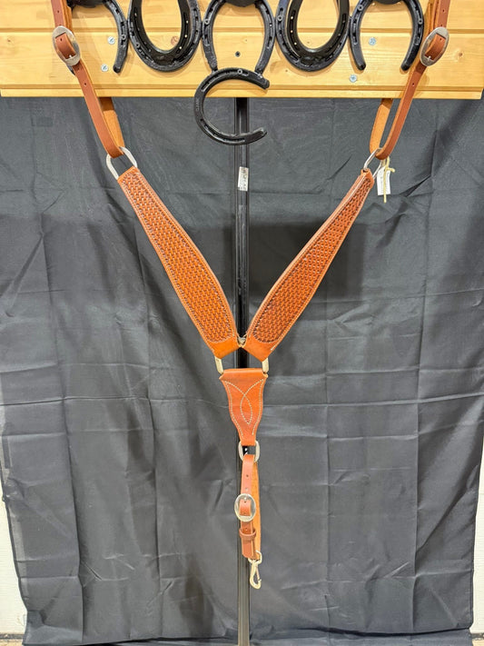 Basket Stamped Breast Collar (#1)