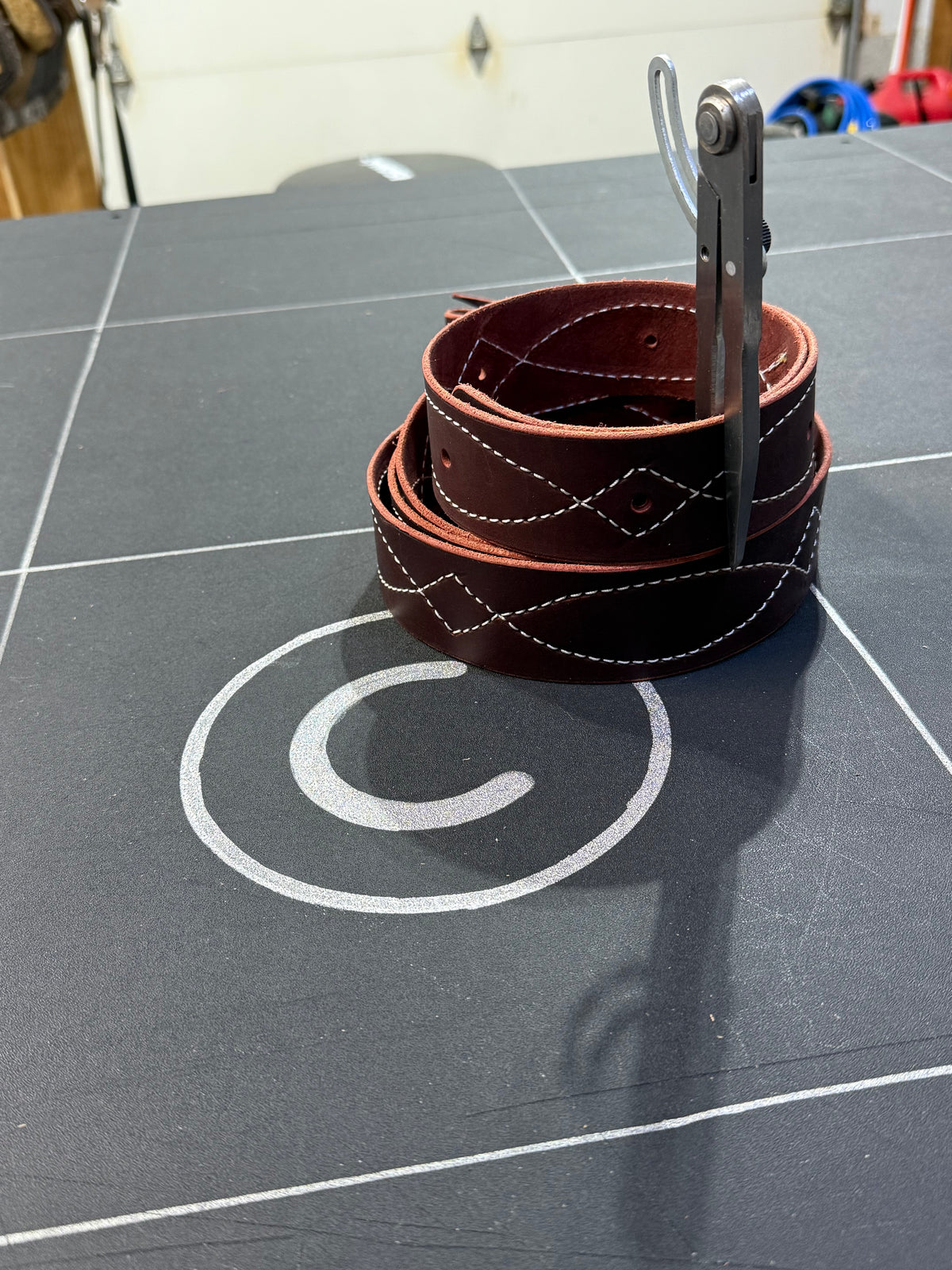 Stitched Latigo