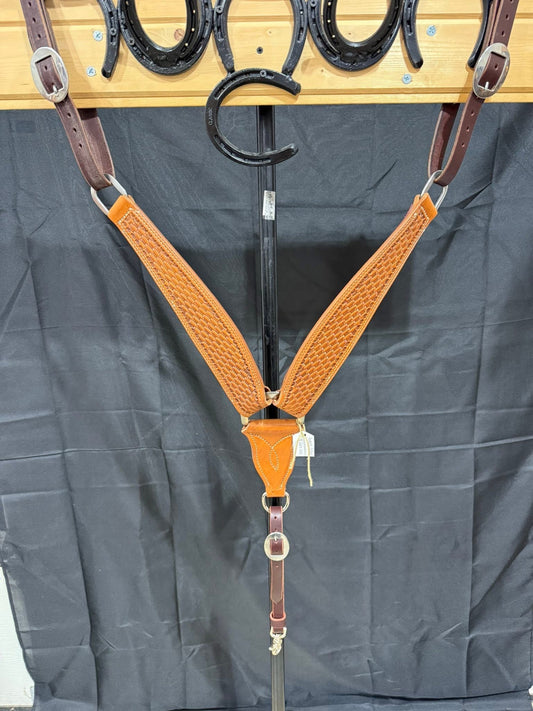 Basket Stamped Breast Collar (#2)