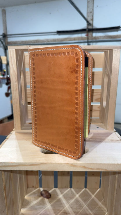 Medium Border Stamped Padfolio